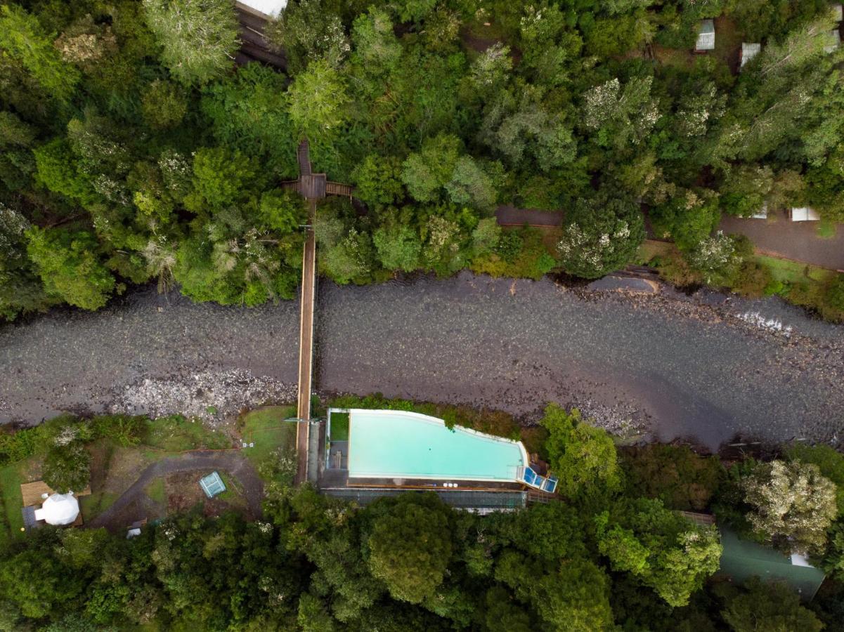 Termas De Aguas Calientes Villa Puyehue Bagian luar foto